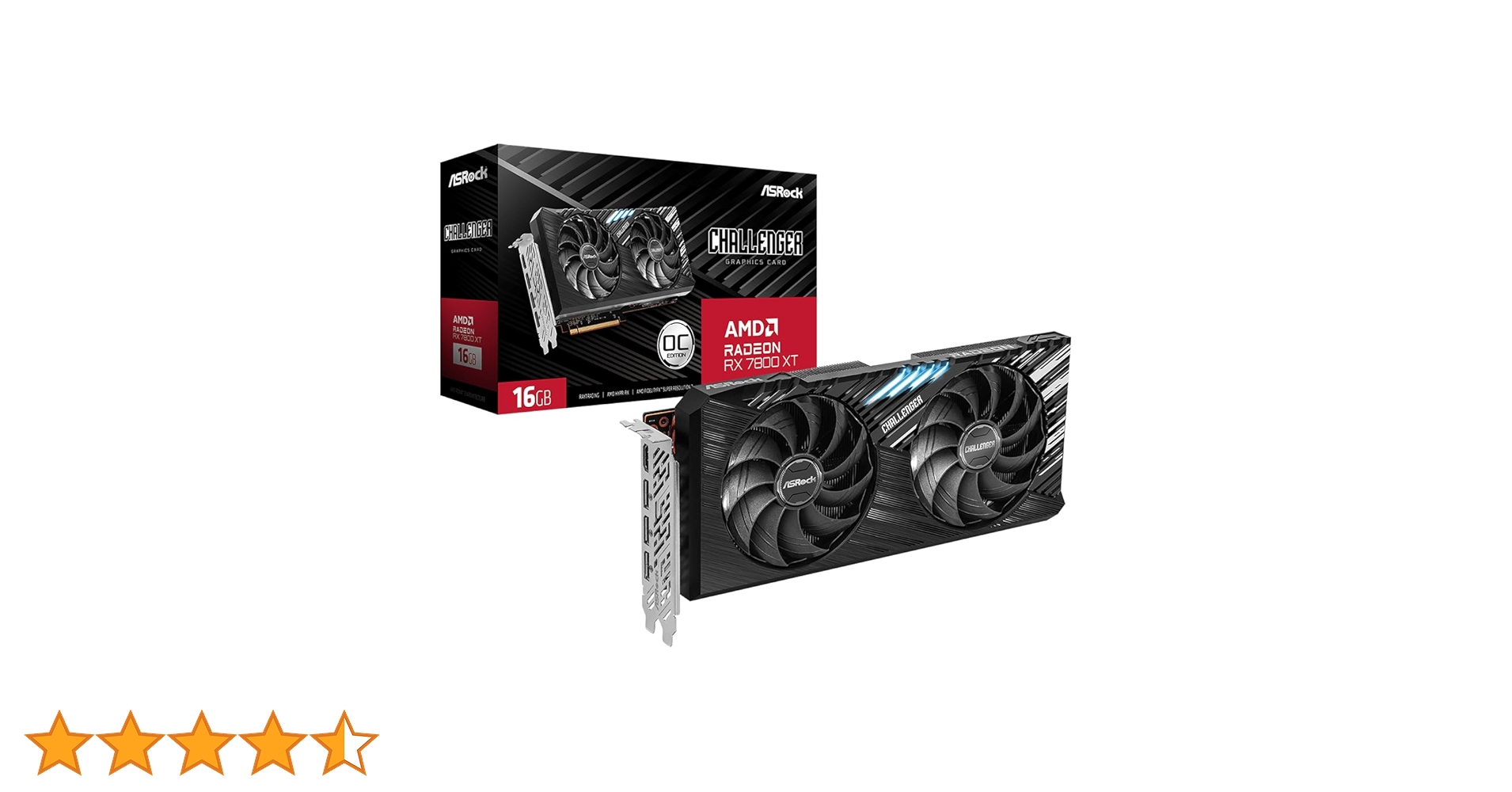 Amazon | ASRock Radeon / RX7800XT 搭載 グラフィックボード GDDR6